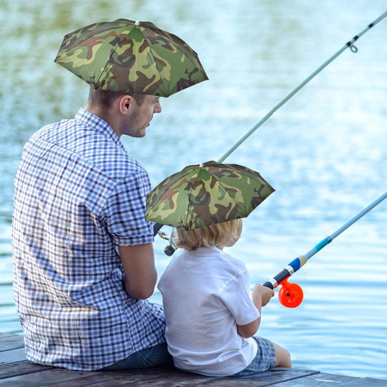 Kopfschirm-Hut, Sonne, Regen,  – Golf Umbrella Bewertung und Preis