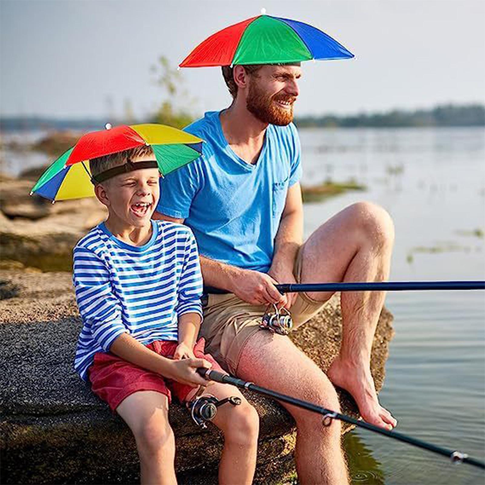Kopfschirm-Hut, Sonne, Regen,  – Golf Umbrella Bewertung und Preis