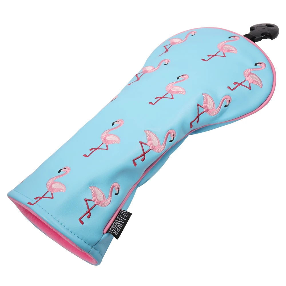 Blauer Flamingo-Stickerei-Golf – Golf Driver Bewertung und Preis